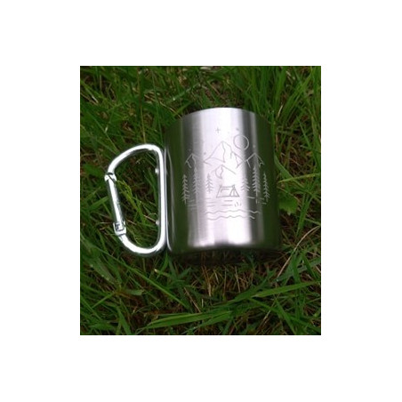 Hrnek s karabinou - Motiv hory