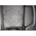 Půllitr Harley – pískovaný dárek pro motorkáře s možností jména