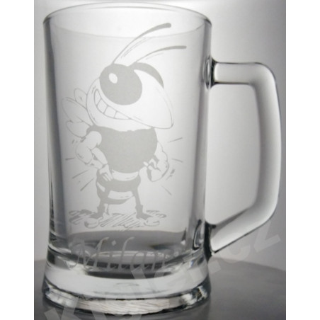 Půllitr s vlastním obrázkem a textem – originální dárek na přání