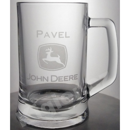 Půllitr John Deere - ideální dárek pro drsné chlapy