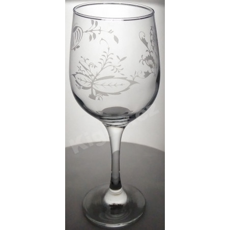 Sklenička na víno cibulák - skvělý dárek pro nadšence do cibulákových motivů