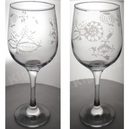 Sklenička na víno cibulák - skvělý dárek pro nadšence do cibulákových motivů