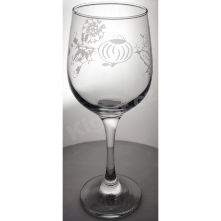 Sklenička na víno cibulák - skvělý dárek pro nadšence do cibulákových motivů