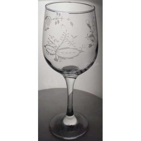 Sklenička na víno cibulák - skvělý dárek pro nadšence do cibulákových motivů