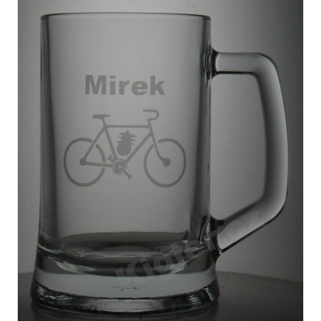 Půllitr motokolo - ideální dárek pro nadšené motokolaře