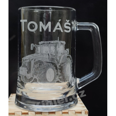 Půllitr s vlastním obrázkem a textem – originální dárek na přání