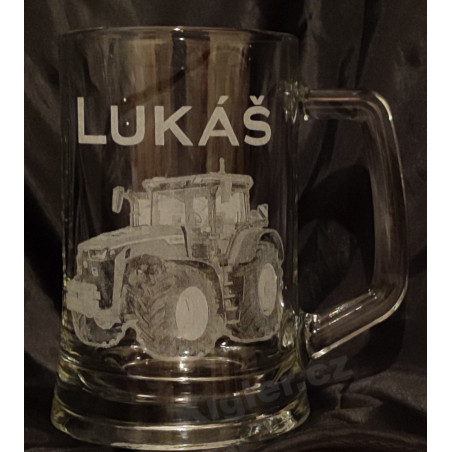 Půllitr s vlastním obrázkem a textem – originální dárek na přání