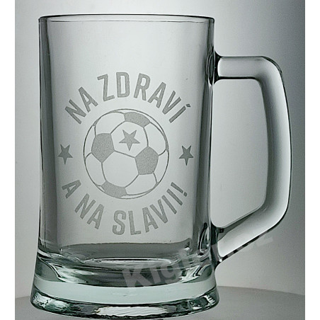 Dárek pro slávistu – půllitr Slavia s možností vlastního jména