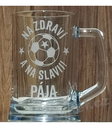 Dárek pro slávistu – půllitr Slavia s možností vlastního jména