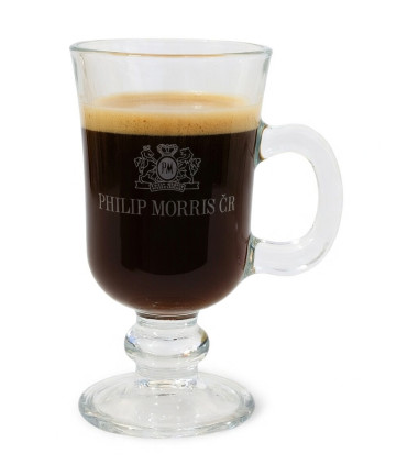 Sklenička na kávu a čaj s vlastním obrázkem, textem nebo jménem na přání