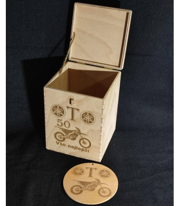 Dárková sada s pískovaným půllitrem - Váš vlastní nápad převedeme na originální dárek