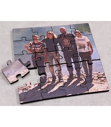 Dřevěné puzzle podtácek Sparta