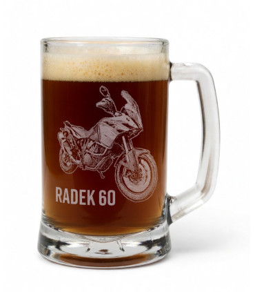 Půllitr s vlastním obrázkem a textem – originální dárek na přání