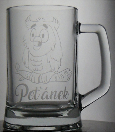 Půllitr s vlastním obrázkem a textem – originální dárek na přání