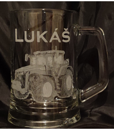 Půllitr s vlastním obrázkem a textem – originální dárek na přání