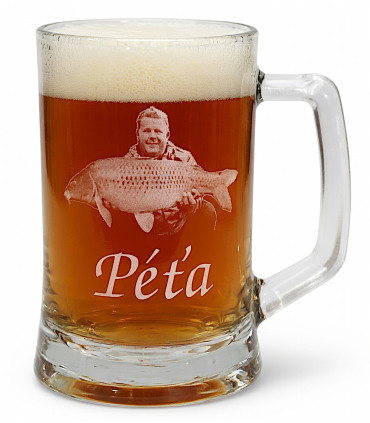 Půllitr s vlastním obrázkem a textem – originální dárek na přání