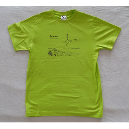 Turistické tričko na přání - Šumava Ostrý